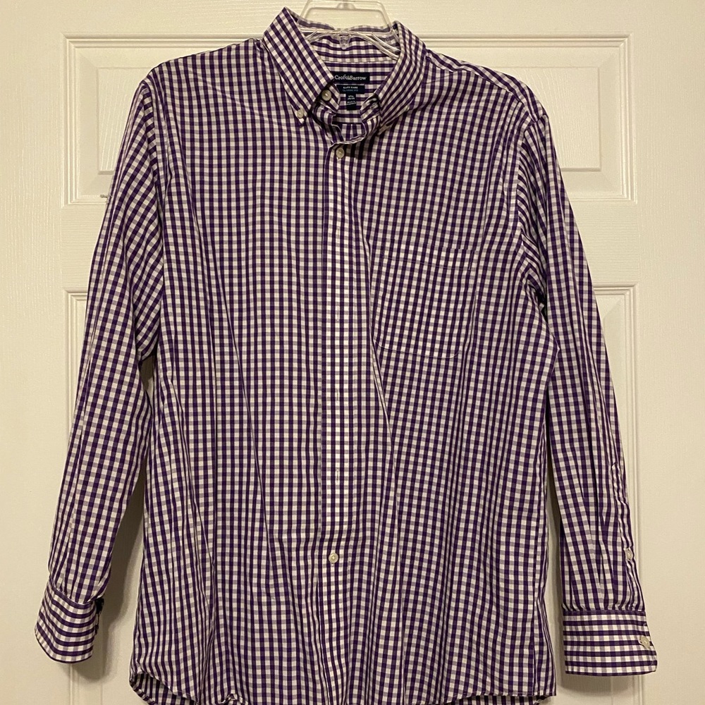 Croft & Barrow button down classic fit size 17 1/2 - 33/34